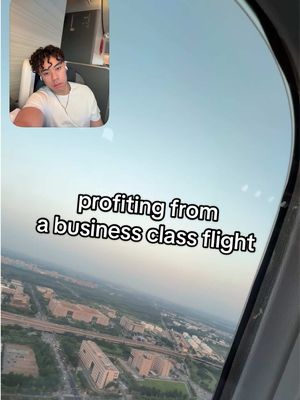trying to profit from a business class flight ticket PT 1 😭✈️ 