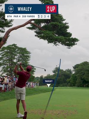 A back-and-forth battle at Merion in the morning match 🏆