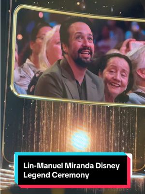 Lin-Manuel Miranda has officially been honored as a Disney Legend at #D23 : The Ultimate Disney Fan Event! 