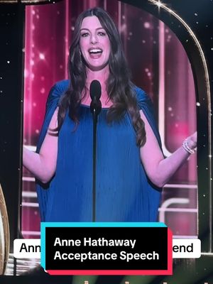 Anne Hathaway has just been honored as a Disney Legend at #D23 : The Ultimate Disney Fan Event. 