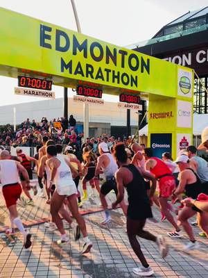 🏅 The medals. 😄 The smiles. 🥹 The happy tears. 💚 42 kms (or however many you tackled) led to moments like these. From crossing the finish line to recovering in the Servus Recovery Zone, the energy at the #ServusEdmontonMarathon was unforgettable. Congrats to every runner who showed up, pushed through and got it done. 🙌 #RunYEG #EdmontonMarathon #YEG #RunnerTok