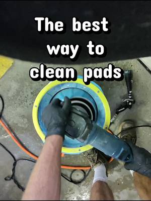 The only way we clean pads