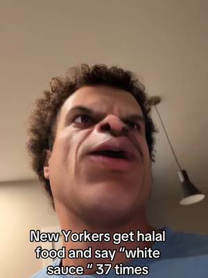 Halal food and white sauce 😭