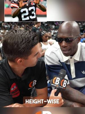 Chad “Ochocinco” Johnson — at the BIG3 playoffs — says Russell Westbrook COULD play in the NFL, but, LeBron James COULD NOT, because of his height 👀🗣️ “Russell Westbrook, yes, because he’s explosive like a running back or receiver. LeBron James, height-wise, he’s at a disadvantage. They’ll cut him. It’d be bad.”  OchoCinco also says that only certain NBA players could play in the NFL, & only certain NFL players could play in the NBA.  Agree or disagree with OchoCinco? 🤔 Via. @mikeydomagala at @thebig3