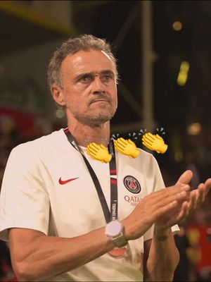 Luis Enrique congratulates Lens 👏 #sportstiktok #TropheeDesChampions #fairplay #Ligue1 #Ligue1McDonalds @psg 