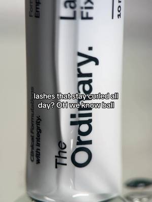 lash lift WHOOOO? 😌 #TheOrdinary #LashCurlFinisher #TikTokShopUK 