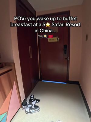 Does China have the BEST buffet breakfast? 🍳🇨🇳 📍Chimelong Hotel, Guangzhou, China #pov #breakfast #buffet #chinesefood #china