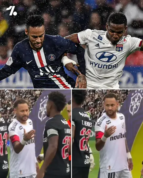 Neymar and Thiago Mendes' feud just went to another level 😯😤 The pair have not seen eye-to-eye since they both played in France and Mendes injured Neymar in a game between PSG and Lyon, and Neymar even called him out earlier this year, branding him an 'idiot' 🤬 Now, the two have been involved in a direct confrontation, with Mendes refusing to shake Neymar's hand before a game between Vasco de Gama and Santos, which was followed by a icy captains meeting for the coin toss 🥶 Neymar had the last laugh though with Santos running out 3-0 winners away from home 👀 #football #futebol #futbol #Soccer #goal 