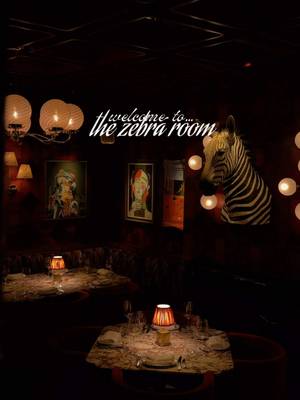 boston has a new sexiest date night / special occasion dinner reservation & it's hidden below yvonnes ~ meet the zebra room 🦓 teddy & I were blown away by the quality, the creativity, the hospitality & the gorgeous interior. it's so sexy and perfect for a celebration! #bucketlistboston #thingstodoboston #bostonma #boston #bostondatenight 