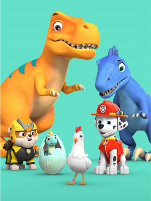 The pups of PAW Patrol have taken on the Hear Me Roar Challenge! 📢🦖 Now, it's your turn, show us your family's loudest, most creative roar yet! Upload yours using #HearMeRoarChallenge.