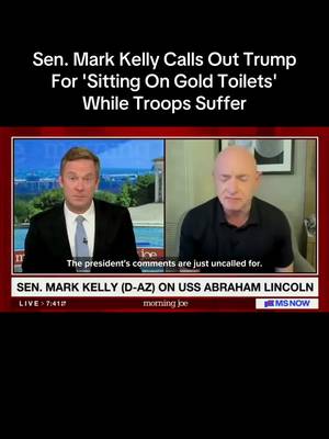 President Donald Trump showed a complete lack of concern for the more than 5,000 service members aboard the USS Abraham Lincoln as it continues its prolonged deployment in the Middle East. Asked Friday about worries that sailors and Marines are dealing with a lack of food and basic supplies ― with some reportedly attempting to jump overboard ― Trump said simply that “they’re not.” Trump was then asked if the deployment has gone on too long. Trump said it hasn’t gone on long enough. 🎥 MS NOW