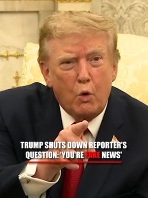 “You're a loud, boisterous person." "You're a fake reporter and you report fake news" President Trump shuts down a CNN reporter during a tense exchange in the Oval Office, calling her “disrespectful” as she repeatedly attempts to ask a follow-up question about South Korea in front of 16-year-old hero lifeguard Ryder Williams.