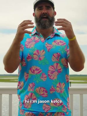 Jason Kelce: Not just good at football, he also fills out a pair of shorts REALLY WELL. Just don't ask him to read a script about them.