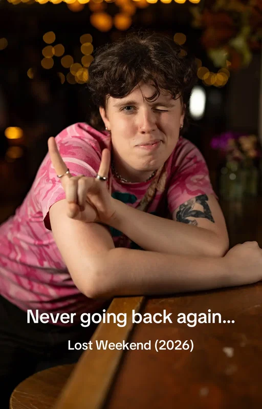 #pheobebridgers #nevergoingbackagain #lostweekend #trans #wlw 