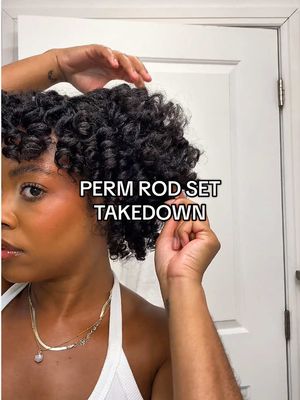 Idk I may have mastered my perm rod set with this one🤭. Literally so proud of how this one came outttt😭 #permrodset #olaplexshineserumoilmist #permrodsonnaturalhair #permrodtakedown #domyhairwithme @Olaplex 