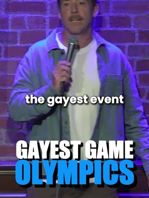 Apparently, even the Olympics has a “gayest” event 😂 #EddieIfft #comedy #standup #standupcomedy #funny