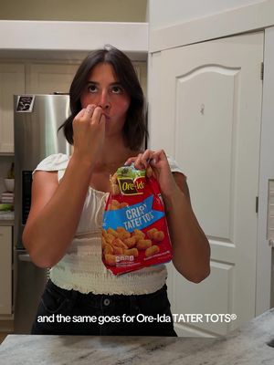 #OreIdaPartner While there are many imi-taters out there… nothing beats @Ore-Ida Did you eat these growing up and into adulthood? They’ve been a staple for me since I was a kid and that same crispy TATER TOTS® + fluffy potato center can’t be beat. Pick them up for your dinner today! #TheresOnlyOneOriginal
