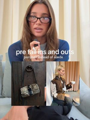pre-fall has entered the chat 🤎 agree or disagree? pre fall fashion, fall 2026 fashion trends, pre fall outfit ideas, fall ins and outs, fall fashion ins and outs, fall outfit inspiration, fall style trends, ballet flats outfit, bootcut denim, pony hair accessories, plaid button down outfit, vintage Ralph Lauren style, western fashion, animal print trend, zebra print outfit, tiger print fashion, sporty chic outfits, track pants and blazer, effortless fall style, cool girl fall outfits, transitional fall outfits, fall wardrobe trends