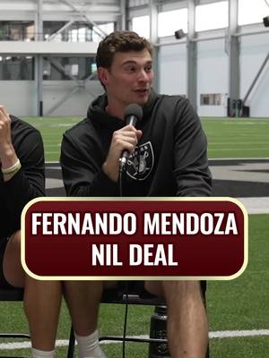 Fernando Mendoza is pleading the 5th on his NIL amount #bwtb #fernandomendoza 