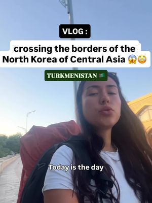 Crossing the NORTH KOREA of Central Asia 😱 Turkmenistan is a landlocked country in Central Asia, bordered by the Caspian Sea, Iran, Afghanistan, Uzbekistan, and Kazakhstan. It has a population of about 7 million and is known for its vast Karakum Desert, massive natural gas reserves, and strict government neutrality Turkmenistan is exceptionally difficult to visit due to its restrictive authoritarian government, mandatory guided tours, stringent visa requirements, and limited transport infrastructure. It maintains an isolationist policy similar to North Korea, making it one of the least-visited nations on Earth. #northkorea🇰🇵 #explore #travel #Vlog #asia 