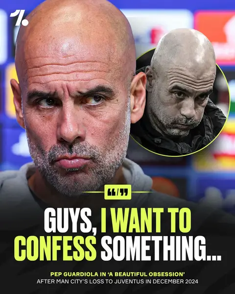 Pep Guardiola's team talk to Man City players after they lost the Juventus back in 2024 is incredible, using his divorce as an attempt to inspire the players 😳💔👇 😨 “Guys I want to confess something. I’m f***ing divorced from the most beautiful woman in your planet, my wife, my ex-wife." he announced to his players in the Prime Video documentary 'A Beautiful Obsession'. 💔 "I love her unbelievably but we lost the passion. I love her? Yeah, absolutely. She loves me? Yeah, but we lost the passion. 🤔 “How do you play football? Because you play, or for something inside? 🙏 In your lives, whatever you are going to do, do it with passion. 😮‍💨 I don’t want good players, I want players with passion…” #footballtiktok #sportsontiktok #mancity 