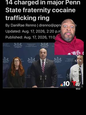 #PennState Fraternity Students Busted For Involvement In Drug Ring & Distribution 😳. Did You Witness Such Activities While In College? 👀 #Funnymaine #JustSayNo ❌🍚