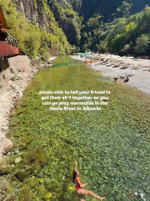 Seriously, let’s go? 👇🏻 You, your friend, and me next summer floating down the Shala River, exploring from the mountains to the coast of Albania for 8 days sounds pretty good right? Comment “ALBANIA” and I’ll send you a link to apply for the trip! (Application takes less than 2 minutes with no essay questions 😅) Who would you take with you to Albania? #travelalbania #europeansummer #girlstrips