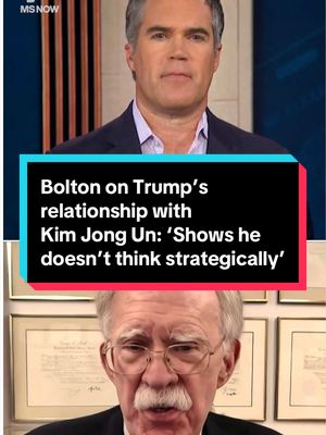 Former National Security Advisor and U.S. Ambassador to the United Nations John Bolton joins Peter Alexander to discuss President Trump’s relationship with North Korea’s leader Kim Jong Un.  #Trump #WhiteHouse #NorthKorea 