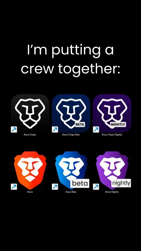 or is it a pride? 🤔 #bravebrowser #technology #browser #privacymatters 