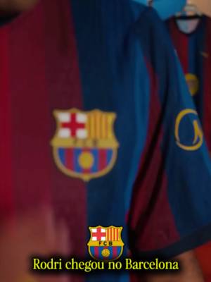 ELE CHEGOU! 🔵🔴🔥 Agora é oficial: Rodri é jogador do Barcelona! 🚨 Domingo, você assiste Barcelona x Elche AO VIVO, COM IMAGENS E DE GRAÇA, aqui na CazéTV! 📹: @barcelona #Original #cztv19 #Rodri #Barcelona #LaLiganaCazeTV