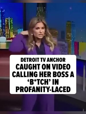 🤬👀 Things got heated in a Detroit newsroom when a news anchor seemingly lost her cool with a coworker. 🎥: Fox 2 Detroit