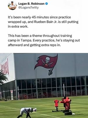 Rueben Bain is built DIFFERENT  (🎥 NFLSTROUD/X) #ruebenbainjr #nfl #tampabaybuccaneers 