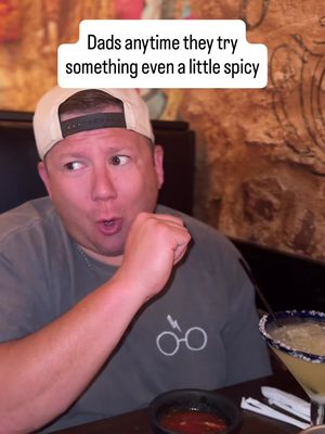 Gotta make sure everyone knows that “it’s got a little kick to it” #comedy #dad #dadlife #spicy 