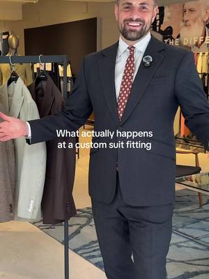 Never had a suit made for you? Here’s what actually happens at a fitting. Book yours at a showroom near you. #INDOCHINO #madetomeasure #customsuit #suittok 