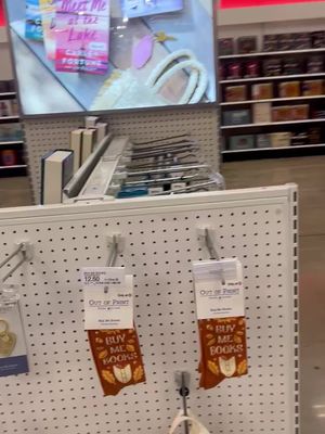 Just stopped by the local target (tar-jay) to see if they had Pardon My Book. What a twist 