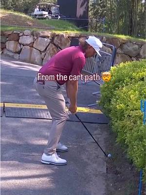Play it as it lies final boss 😳 #golf 
