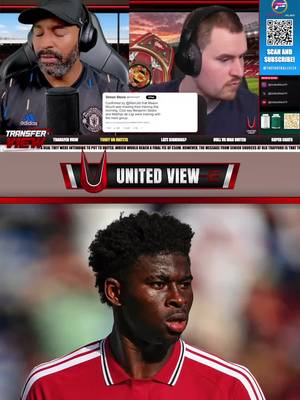 The LIVE reaction of Flex and Owen when Ornstein dropped the Baleba to Manchester United BOMBA this morning 🤣 . . . #MUFC #ManchesterUnited #ManUtd #ManUnited #Baleba