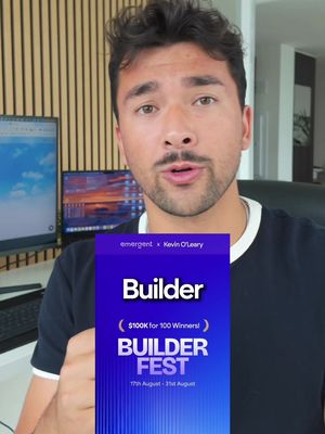 This is my entry for Builder Fest, partnered with Kevin O’Leary. Emergent is giving away $100K to 100 winners. Join the fest, build it, publish it, and submit it for your chance at the $100K prize pool. Comment “BUILD” or click the link in my bio to enter!