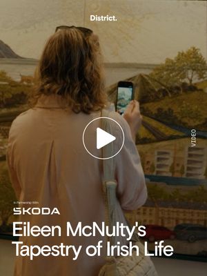 What an evening was had celebrating Eileen McNulty and her incredible tapestry, in partnership with @Skoda Ireland. Thank you to everyone who turned out to show some love to Eileen and her amazing work. #AD