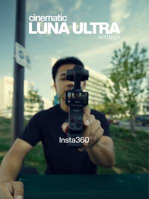 My go to settings on the Luna Ultra for that cinematic vlog look, saved you the trial and error. #Filmmaking #FilmingTips #CameraGear #ContentCreator #CreatorLife