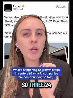 what’s happening at growth stage in venture (& why AI companies are compounding so fast)! **built in 4 years not 4 months!