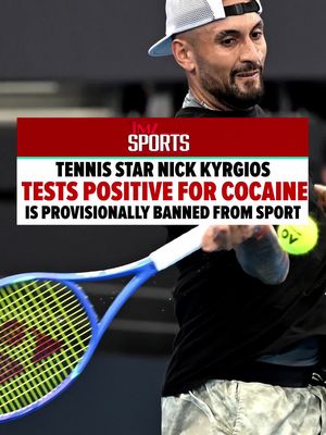 Nick Kyrgios has been suspended from tennis after testing positive for cocaine. In an emotional IG post, Kyrgios took responsibility and announced he’s stepping away to focus on himself. 🎾