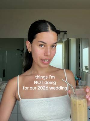 we are justttt getting started w the wedding content & I am SO EXCITED TO SHARE MORE!!! what are things you didn’t do in your wedding?? 