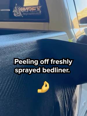 There's nothing more satisfying than peeling back a freshly sprayed LINE-X bedliner. 😮‍💨🔥 Who's ready to give their truck this upgrade? 👇 🎥 : 4 THE TRUCK + LINE-X of Arizona #LINEX #SatisfyingPeel #Bedliner #TruckProtection
