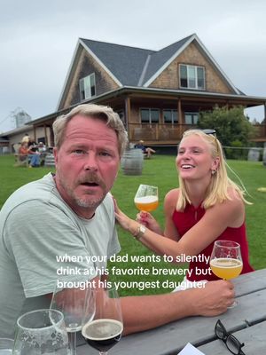 Talking limit has been reached but I know he loves it⭐️💕🌲🍻 #youngestchild #Siblings #dadcore #girldad 