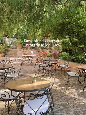 Tucked away in a quiet and peaceful corner of Mallorca, far from crowds, this place is something special. It’s one of those historical, character-filled agritourism hotels—thick stone walls that keep the rooms cool, beautiful courtyards filled with bougainvillea, and hidden paths winding through olive and lemon groves. It’s the kind of place where you start your day with long, lazy breakfasts with a view to die for, and then somehow, those hours by the pool just… disappear. Maybe it’s the sun, or the sangria, or just that island time feeling. Although this Spanish Finca turned into an agritourism property feels remote, it’s perfectly located right in the middle of ALL my absolute favorite spots in Mallorca. Deia, Valdemossa, Soller, Ca Salobra, Fornalutx, and even Palma are all a very short drive away. Ca’s Xorc strikes the perfect balance between a laid-back vibe and a luxury property. It doesn’t have a million amenities or an army of staff buzzing around, but it has a soul. It’s Mallorca at its most authentic and charming. If you’re like me and sometimes crave that feeling of truly getting away—not just from home but from the rush—this might just be the place for you.