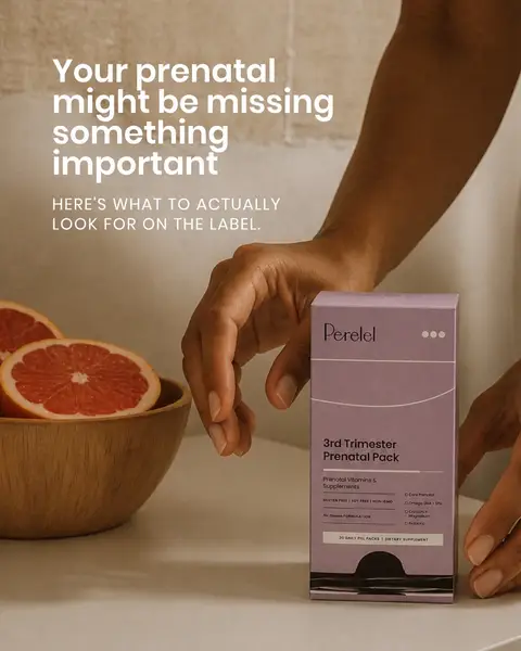 Most prenatals look the same on the outside. The label tells a different story. 🤍  Swipe for what to actually look for before you buy.