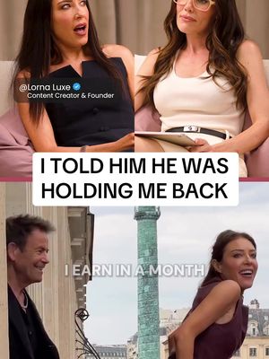 How @Lorna told her husband he was holding her back…and made him her business partner instead 💕  Full episode on YouTube #businesspartners #relationships 