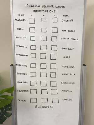 PREMIER LEAGUE MATCHDAY 1 PREDICTIONS🔮⚽️ The new season starts on Friday!  Upsets, statement wins and early drama incoming🔥 Who are you backing? 👇 #PremierLeague #epl #eplfootball #footballpredictions #premierleaguepredictions