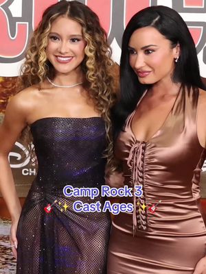 I’m exactly where I’m supposed to be…watching #CampRock3 🥁 Let’s take a look at the IRL cast ages of our fave #CampRock crew, shall we? #Liamani #demilovato #jonasbrothers 